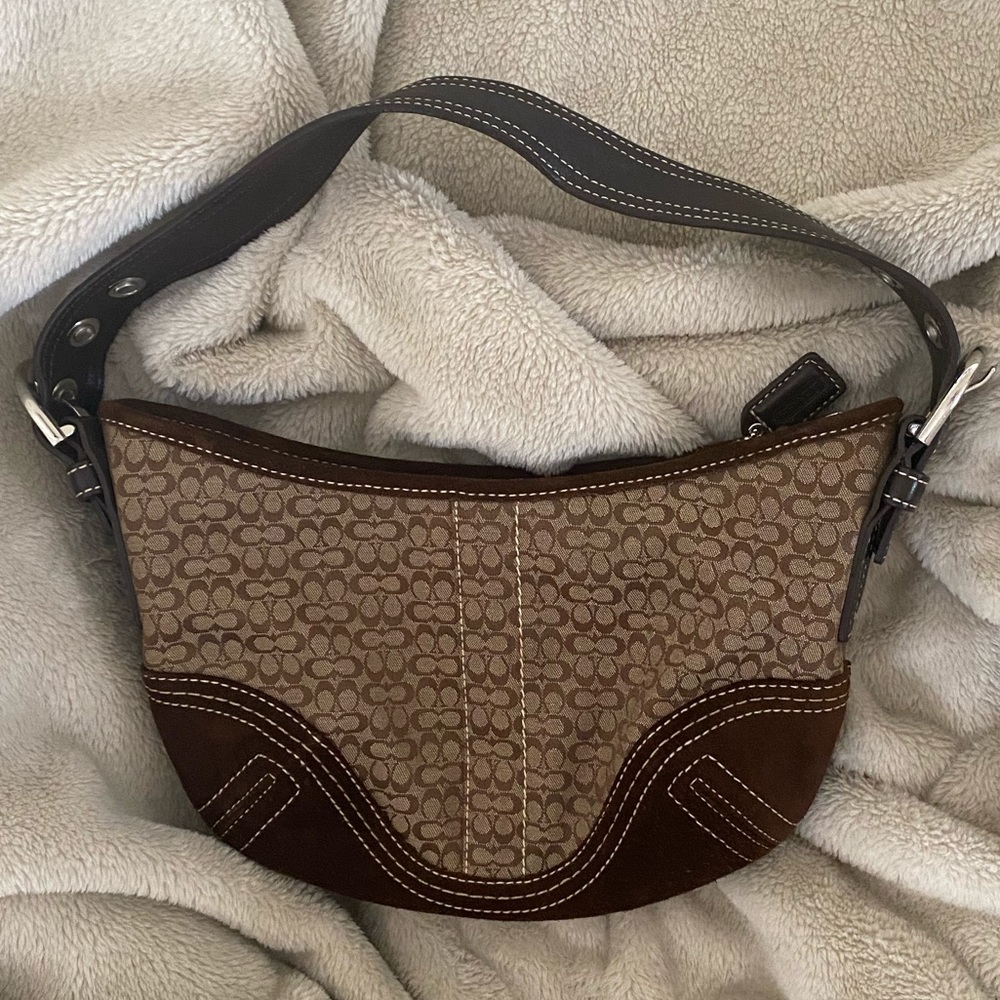 Soho Mini Signature Small 2154 Canvas Coach Bag